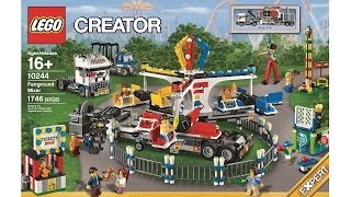 LEGO Fairground Mixer set Official Pictures 10244 [upl. by Blanding115]