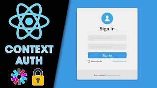 React Typescript Context Auth JWT  34 Context [upl. by Neumann]