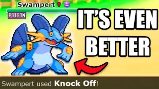 SWAMPERT was FINALLY BUFFED Let’s Try It [upl. by Qidas]