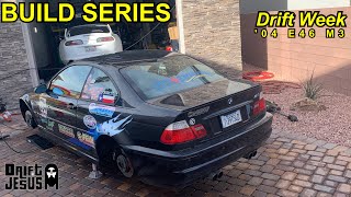 E46 M3 Street Legal Drift Car Build  Detailed look into my car after finishing three Drift Weeks [upl. by Ekal]