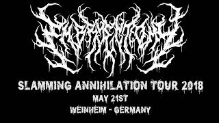 Embryectomy  Live at Weinheim Slamming Annihilation Tour 2018 [upl. by Eizzo]