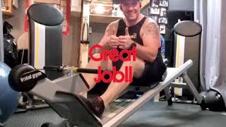 Total Gym Row Trainer 15 min Freestyle [upl. by Gnivri649]