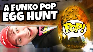 The Worlds LARGEST Funko Pop Easter Egg Hunt [upl. by Wilen]