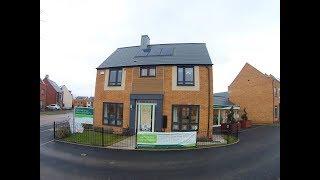 Persimmon Homes  The Clayton Corner  Bishops Cleeve Gloucestershire by Showhomesonline [upl. by Ellenwahs]