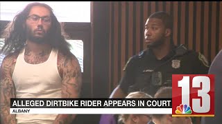 Watervliet man accused of striking UAlbany student with dirt bike arraigned [upl. by Godart]