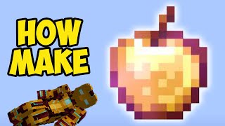 Minecraft 1213 How to Make NOTCH APPLE 2024 [upl. by Nahamas580]