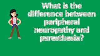 What is the difference between peripheral neuropathy and paresthesia   Health and Life [upl. by Robbin418]