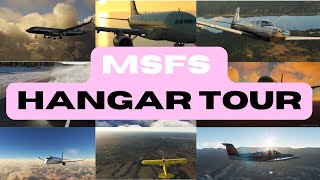 MSFS Hangar Tour  Goodbye msfs2020 [upl. by Mogerly]