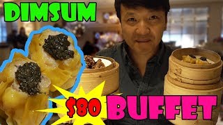 The BEST LUXURY All You Can Eat DIM SUM Brunch Buffet [upl. by Erdne]