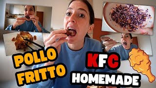 POLLO FRITTO DI KFC FATTO IN CASA [upl. by Neyut]