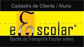 Gestão de Transporte Escolar  Cadastro de Cliente amp Aluno [upl. by Nahtanoj784]