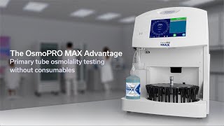 Advanced Instruments  OsmoPRO MAX  Automated Osmometer [upl. by Friedrich]