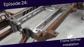 Episode 24 TinWorks Fab frame stiffener installation [upl. by Potts157]