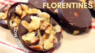 Low Carb Florentines Gooey Keto Caramel  UK Ingredients [upl. by Schach]