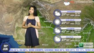 08062014  Skymet Weather Report for India [upl. by Chicky]