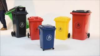 Wheelie Bins with Optional Lids [upl. by Itirahc38]