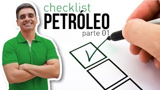 Checklist 01  Tudo sobre petróleo  Vai perder uma questão por preguiça [upl. by Assetak142]