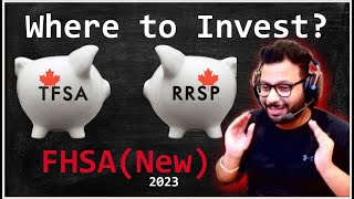 TFSA vs RRSP vs FHSA [upl. by Ainafets]