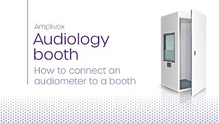 Audiology booth  How to connect an audiometer to a booth [upl. by Ennasirk]