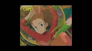 The secret World of Arrietty 🪞｡•🌷•｡ anime arrietty ghibli animeedit ghiblistudio [upl. by Aisital]