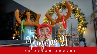 VLOGMAS 23 🎅🏼 Cum e sa pierzi la toate jocurile [upl. by Lauri]