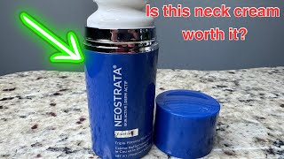 NEOSTRATA Triple Firming Neck Cream review Is it worth it [upl. by Aicilana]