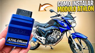 COMO INSTALAR MODULO ATHLON NA SUA MOTO🔥 TITAN FAN START [upl. by Brownson622]