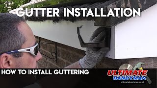 How to install guttering [upl. by Olrac]