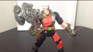 1998 Hasbro Small Soldiers  Battle Damaged Major Chip Hazard Figure Review [upl. by Ibok]