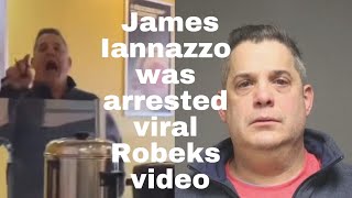 James Iannazzo person in viral Robeks video arrested robeksattack viral breaking [upl. by Adnowat]