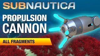 Propulsion Cannon Fragments Location  SUBNAUTICA [upl. by Eolc398]