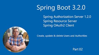 Spring Boot 320  Spring Authorization Server  Create Update amp Delete Users [upl. by Anawek443]