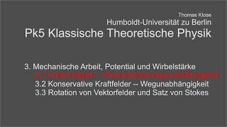 KTP 31 Linienintegral  Parametrisierungsunabhängigkeit [upl. by Ollehcram748]