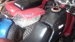 Red Kote gas tank coating 2 months later [upl. by Aihcila693]