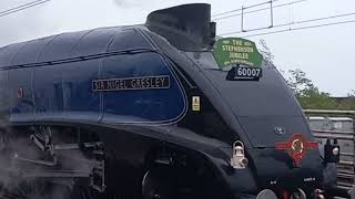 60007 Sir Nigel Gresley at Wigan North Western [upl. by Nnylav857]