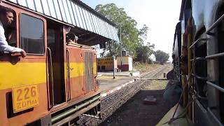 NARROW GAUGE meets BROAD GAUGE at ITWARI Junction Maharashtra [upl. by Lana141]