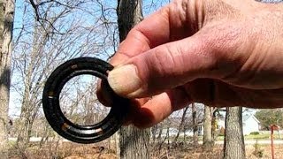 How to replace a leaking oil seal [upl. by Oakleil5]