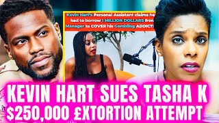 Kevin Hart SUES TashaK For £XT0RTI0N Says Tasha Demanded 250000 Not To Run Story [upl. by Aynatahs63]