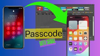 Bypass iPhone PasscodeiPhone Di Nonaktifkan  With Signal FREE By UnlockTool [upl. by Rue146]