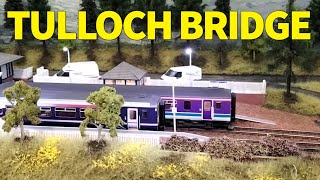 Tulloch Bridge 00 Gauge Model Railway [upl. by Haek]