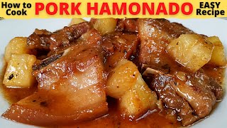 PORK HAMONADO  EASY and Quick Pork Recipe  Hamonadong Baboy  Pinatuyong Pork Hamonado [upl. by Aniz215]