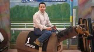 Jockey Lesson with Frankie Lovato quotBalance amp Positionquot For Race Riding [upl. by Newol]