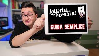 LOTTERIA DEGLI SCONTRINI  Come funziona e come partecipare Guida semplice [upl. by Higley]