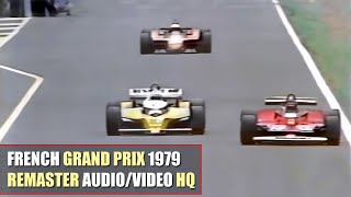 HQ F1 1979 French Grand Prix Highlights Dijon Villeneuve VS Arnoux REMASTER AUDIOVIDEO [upl. by Publea660]