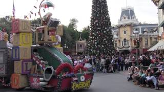 Disneyland Christmas Parade 2013mp4 [upl. by Obediah507]