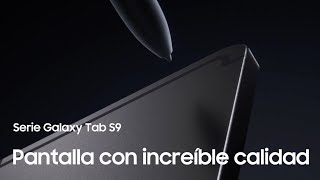 Samsung  Descubre la increíble pantalla de Galaxy Tab S9 ​ [upl. by Emyam480]