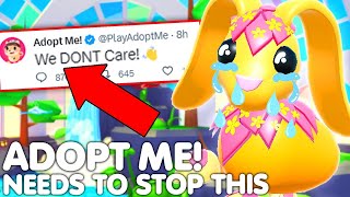 😭ADOPT ME NEEDS TO FIX THIS NOW😡🔥THIS IS SERIOUS PLAYERS QUITING ROBLOX [upl. by Aguste]