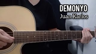 Demonyo by Juan Karlos  Guitar Tutorial [upl. by Bronder155]