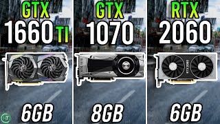 GTX 1660 Ti vs GTX 1070 vs RTX 2060  Tested in 2023 [upl. by Asseral77]