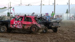 2024 Ashland County Fair Demolition Derby [upl. by Rollecnahc825]